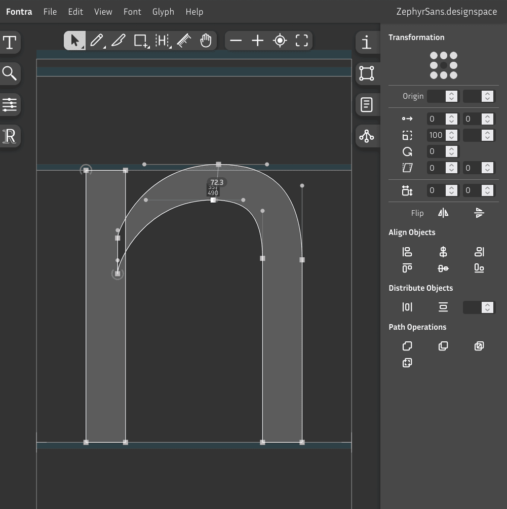 With proper contrast